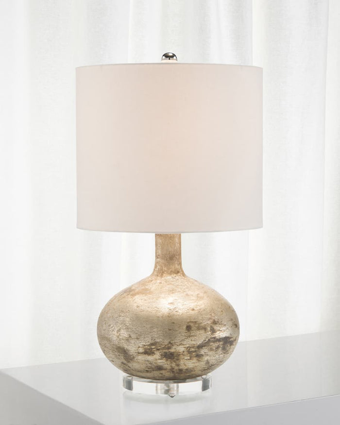 Hilda Glass Textured Table Lamp - Luxury Living Collection