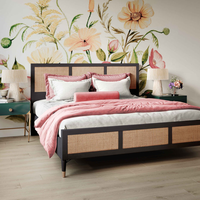 Garnet Noir Bed - Luxury Living Collection