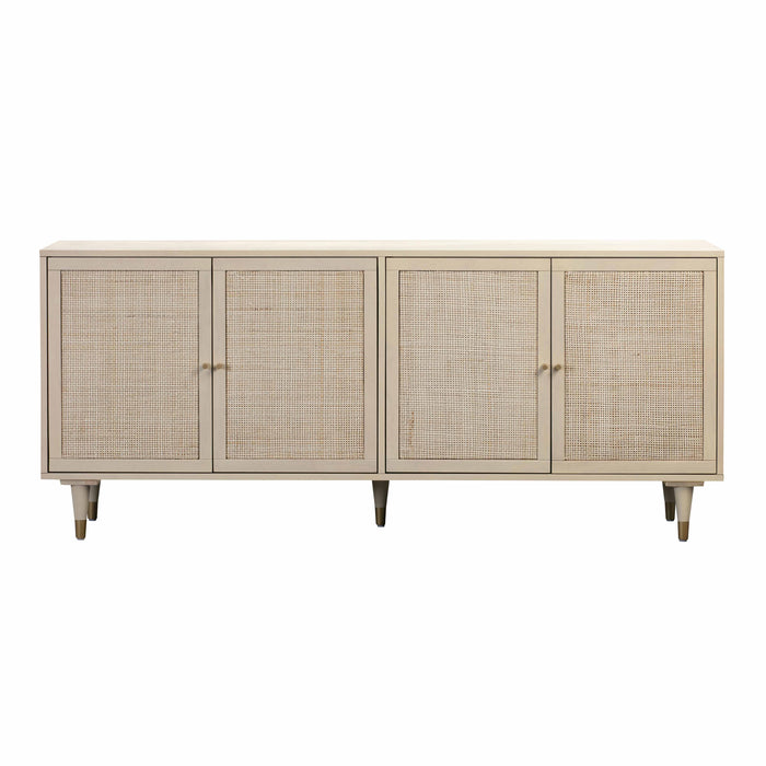 Garnet 72” Buttermilk Sideboard - Luxury Living Collection