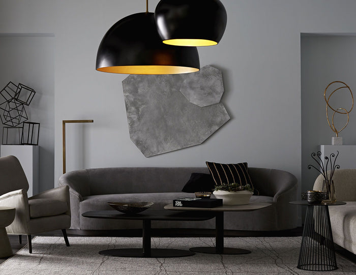Emilee Sharkskin Velvet Grey Ash Sofa
