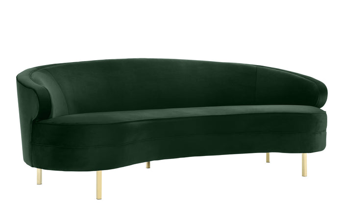 Vera Green Velvet Sofa - Luxury Living Collection