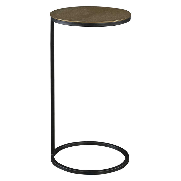Palerma Antique Gold Accent Table