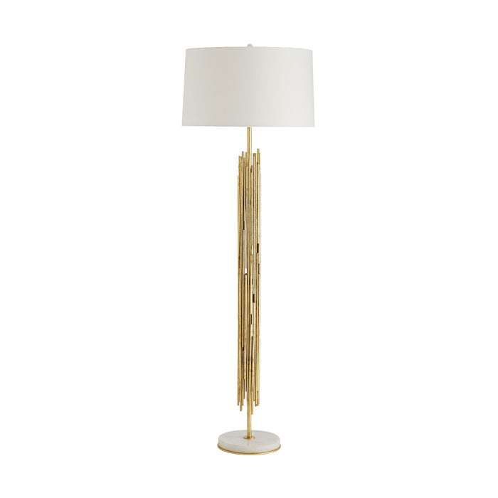 Hensley Gold Leaf Floor Lamp