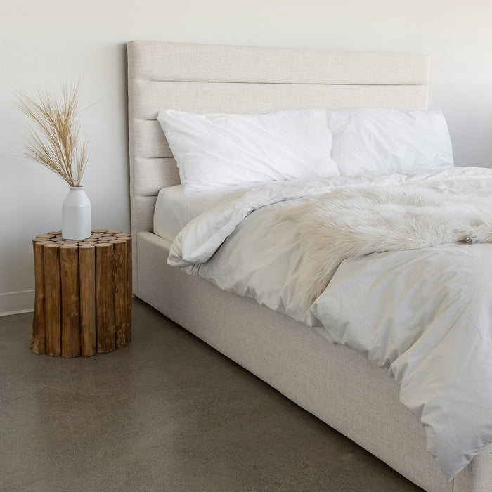Pami Tall Cream Bed