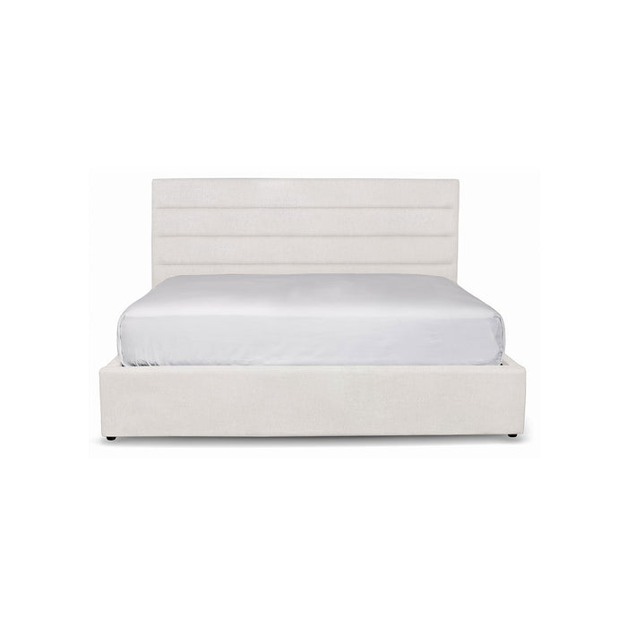 Pami Tall Cream Storage Bed
