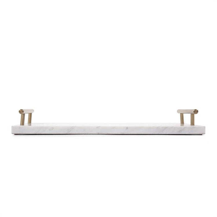 Irene White Marble Tray