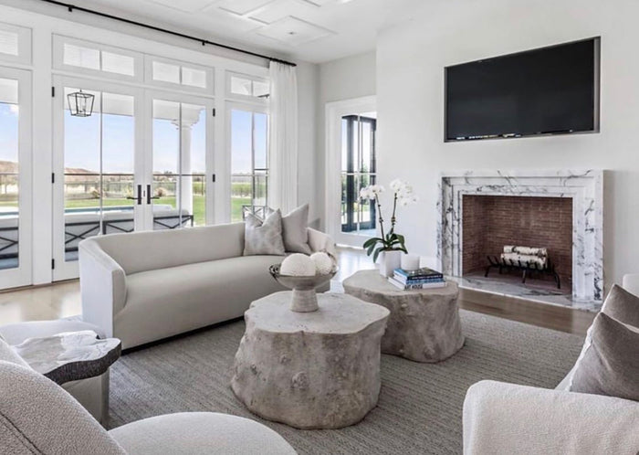 Wyn Roman Stone Coffee Table