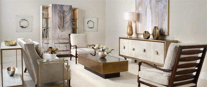 Davian Glass Block Accent Table - Luxury Living Collection