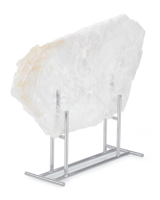 Ila Clear Selenite Specimen - Luxury Living Collection