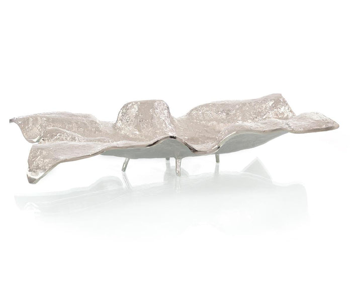 Triss Rectangular Draped Bowl - Luxury Living Collection