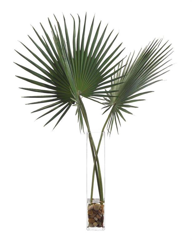 Vendela Delta Palmettos in Vase - Luxury Living Collection