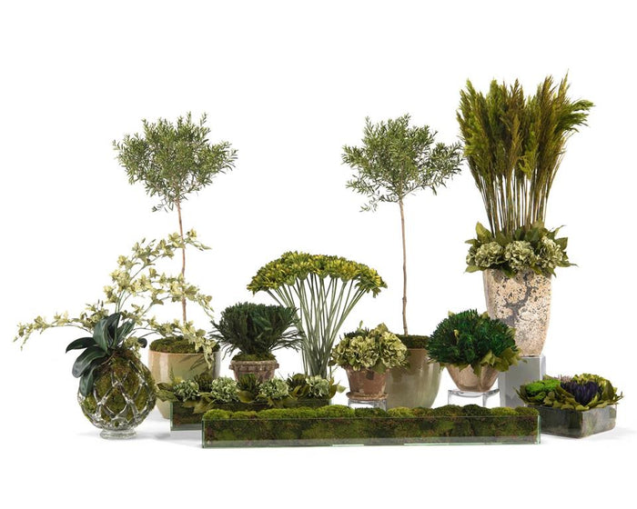 Emmanuela Clear Emeralds in Vase - Luxury Living Collection