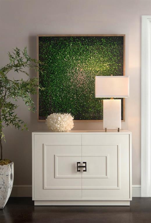 Vani Alabaster Block Table Lamp - Luxury Living Collection