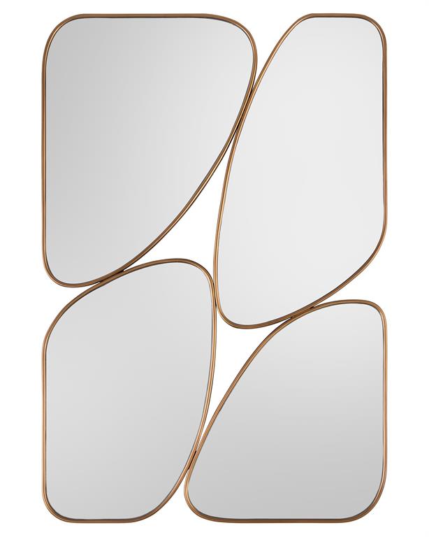 Alyona Aztec Gold Mirror - Luxury Living Collection