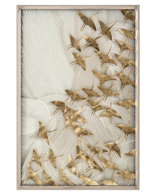 Jocasta Birds in Flight Wall Decor - Luxury Living Collection