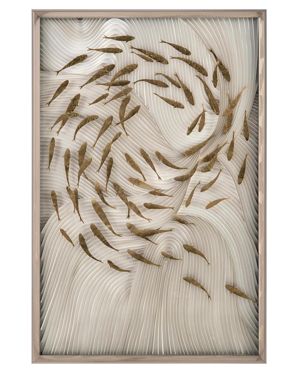 Jocasta School of Fish Wall Decor - Luxury Living Collection