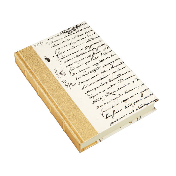 Decadent Gold Script Notebook
