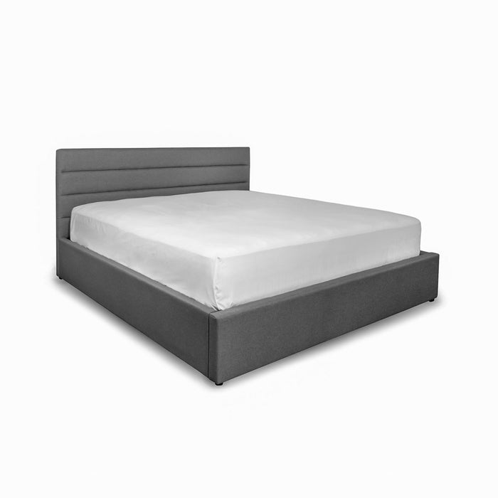 Pami Greige Bed
