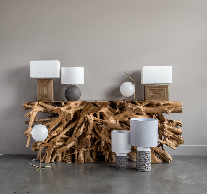 Natural Console Table - Large