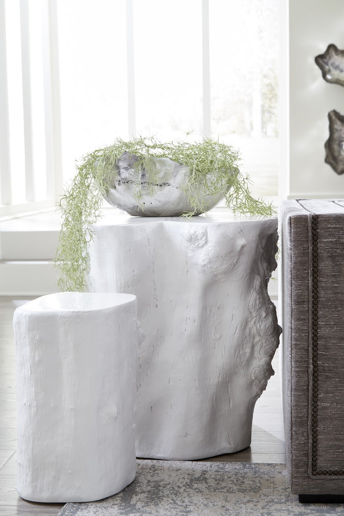 Wyn White Accent Table