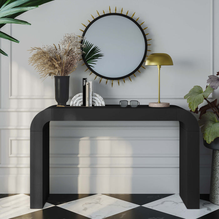 Lamisa Black Console Table - Luxury Living Collection