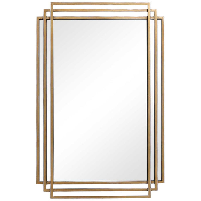 Maci 37" Gold Mirror