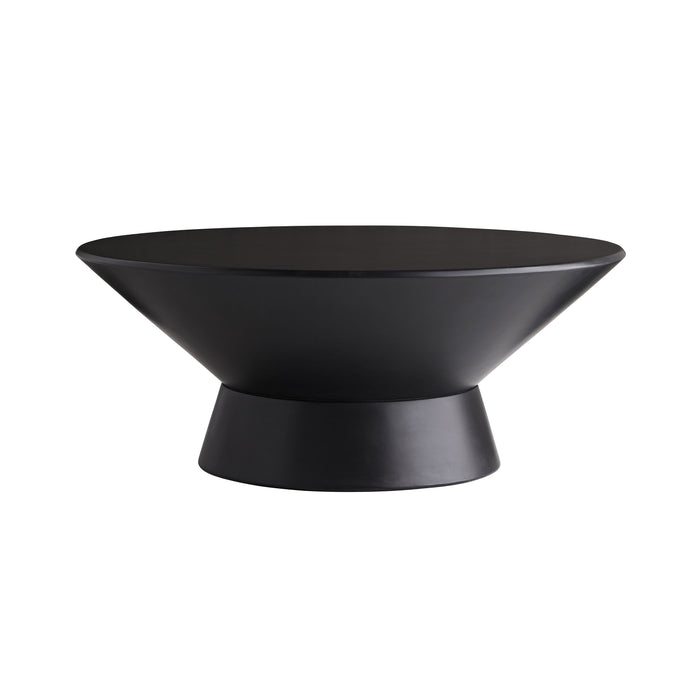 Tempe Matte Black Coffee Table
