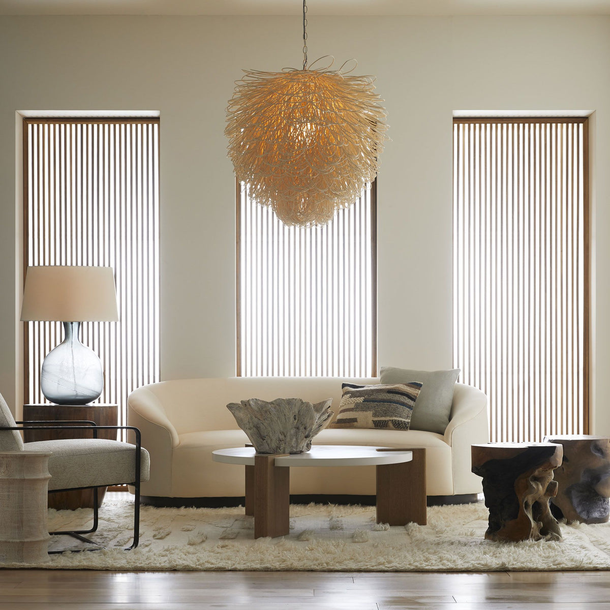 Emilee Small Muslin Sofa