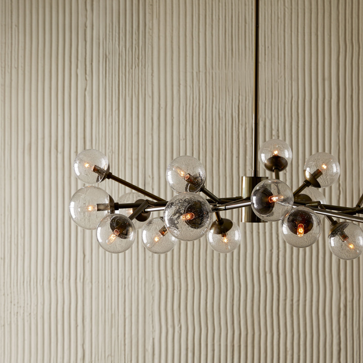 Raylee Vintage Brass Chandelier