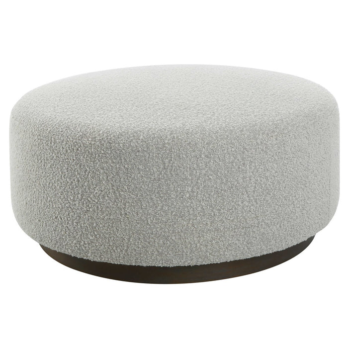 Messeta Gray Ottoman