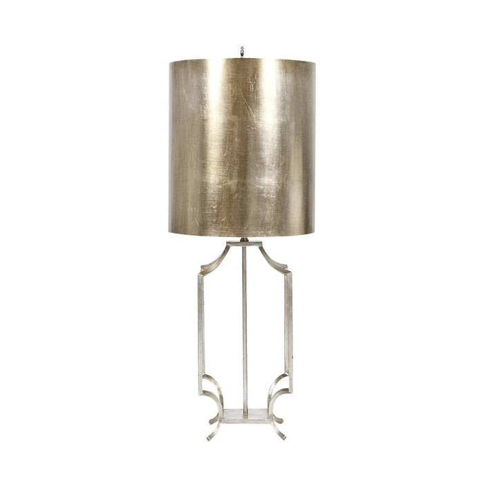 Noemy Champagne Silver Leaf Lamp