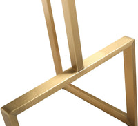 Nava Black Gold Steel Barstools (Set of 2) - Luxury Living Collection