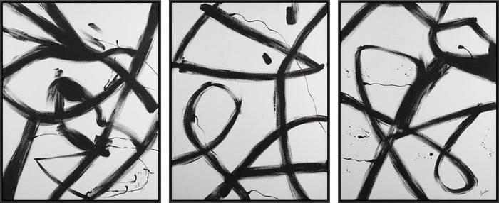 Teresa Canvas Artwork - Set of 3