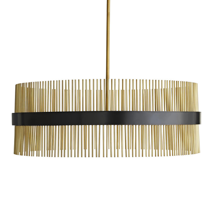 Arlington Antique Brass Small Chandelier
