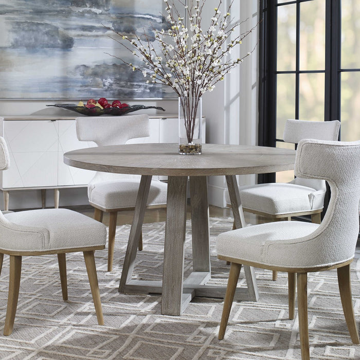Carran Grey Dining Table