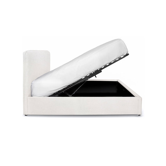 Lilith Cream Storage Bed