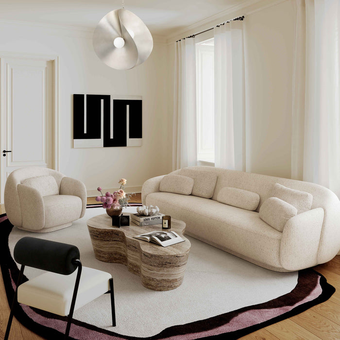 Covet Cream Boucle Accent Chair
