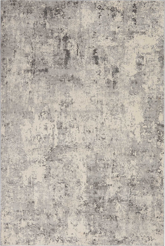 Russo Charcoal/Ivory Rug - Elegance Collection