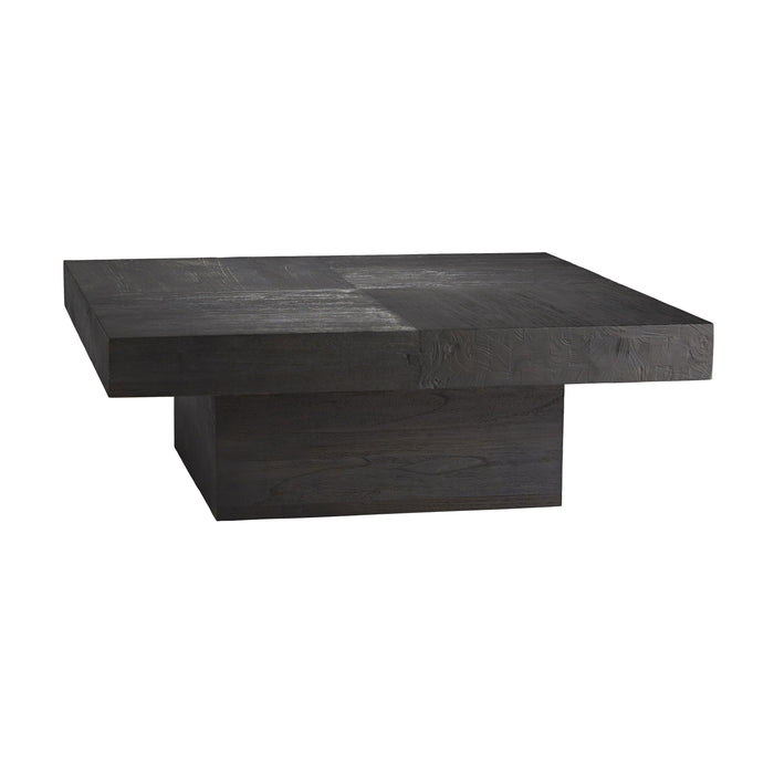 Sekani Sandblasted Soft Black Waxed Coffee Table