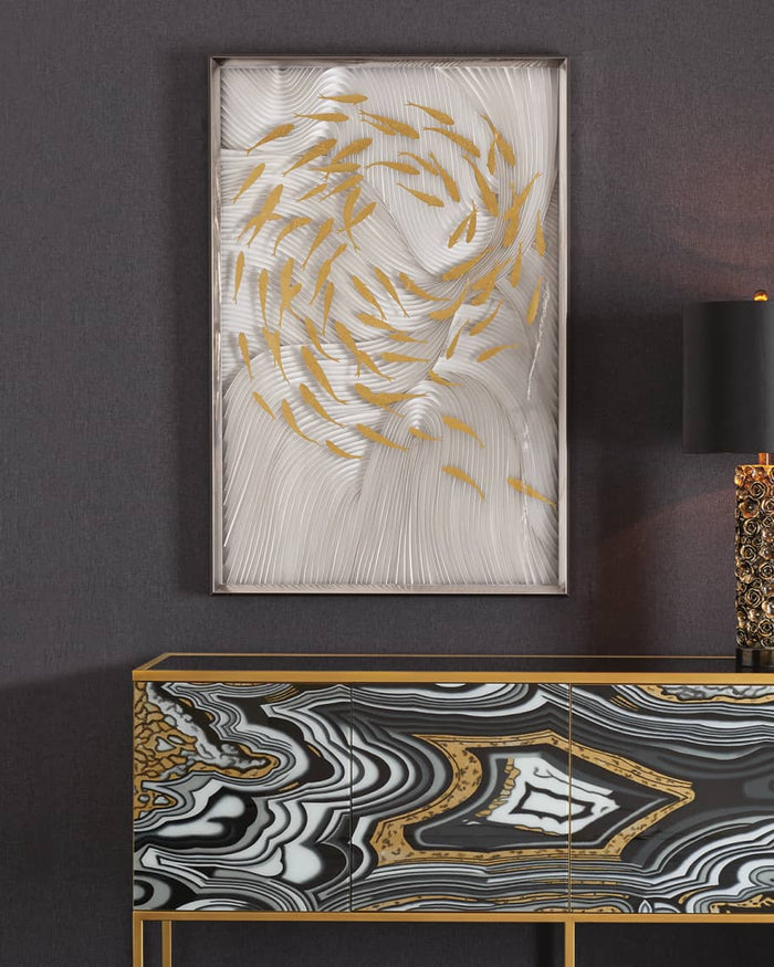 Jocasta School of Fish Wall Decor - Luxury Living Collection