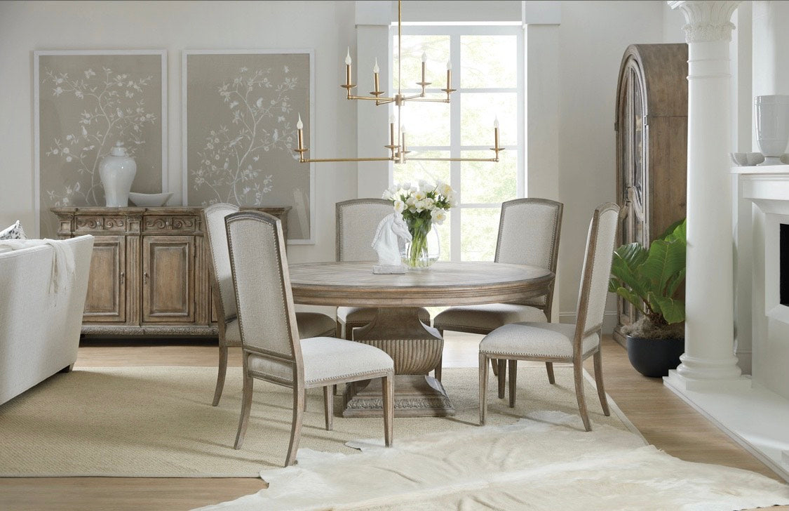 Sylvie 72" Round Urn Table
