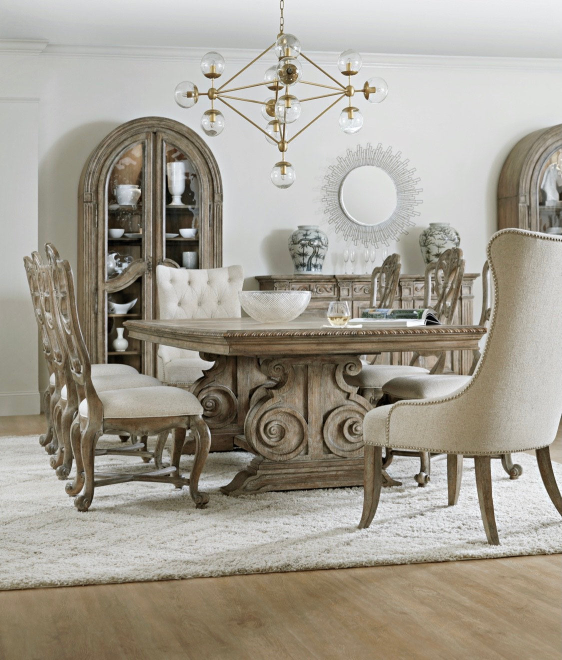 Sylvie Tufted Dining Chair, Set of 2