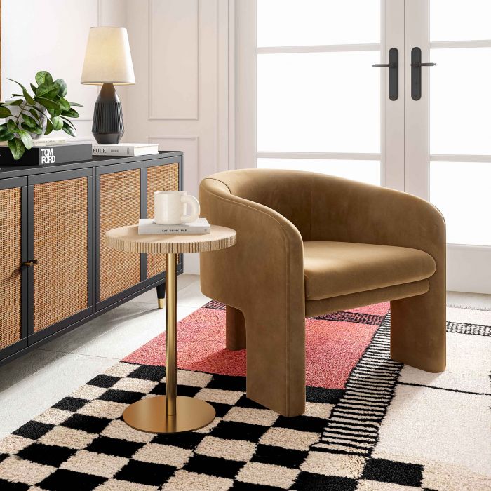 Ludovica Marble Side Table - Luxury Living Collection