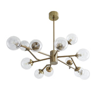 Raylee Vintage Brass Chandelier