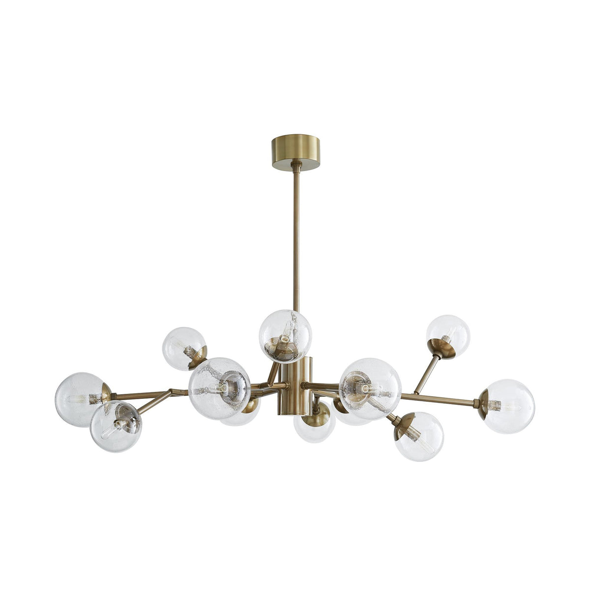 Raylee Vintage Brass Chandelier