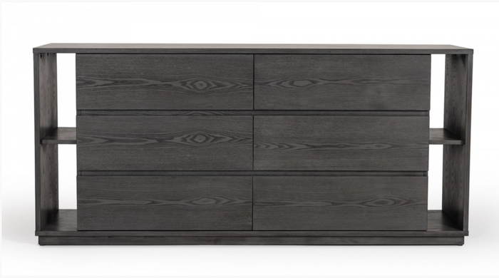 Jessamy Modern Grey Wash Dresser