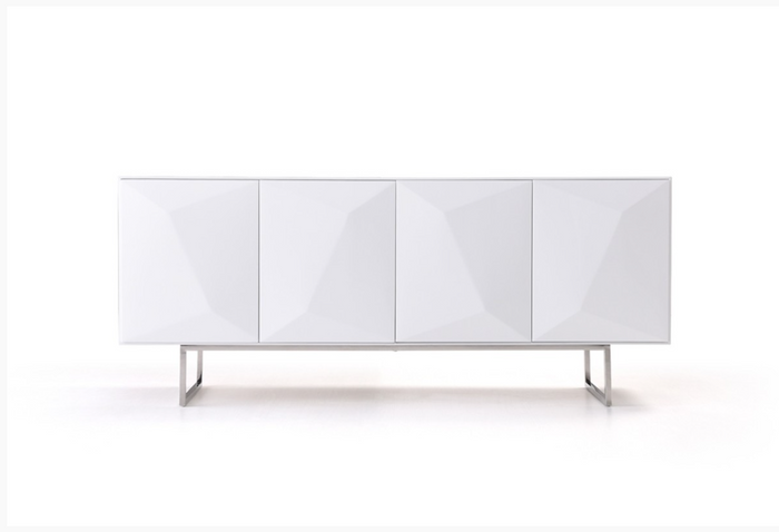 Veronique Modern White Gloss Buffet