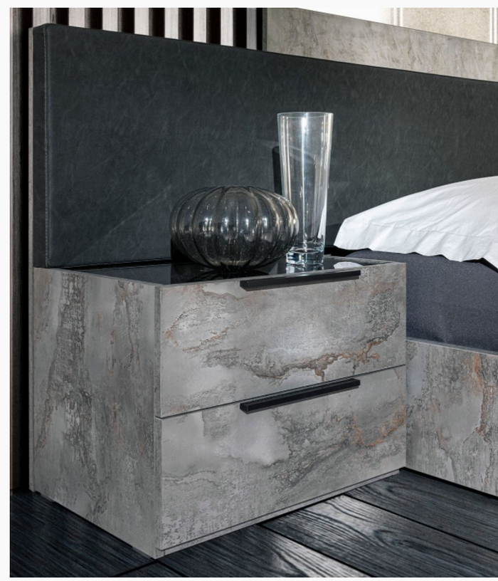 Ereni Modern Volcano Oxide Nightstand