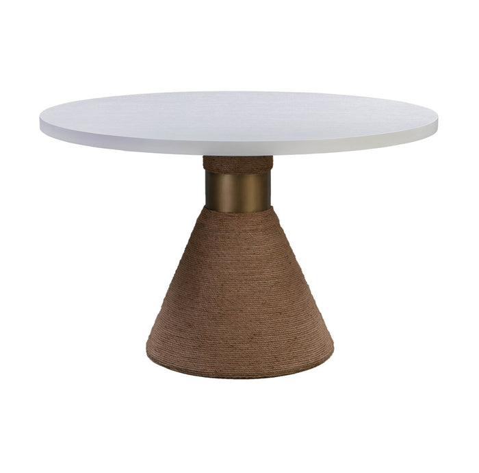 Tiam Natural Rope Round Dining Table - Luxury Living Collection