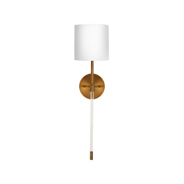 Winslet Acrylic & Gold Wall Sconce